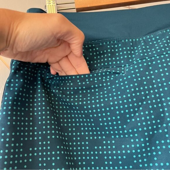 Nike Golf Teal Green Skort - Picture 6 of 9